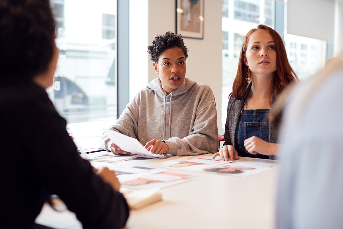 Brainstorming a small business employee handbook