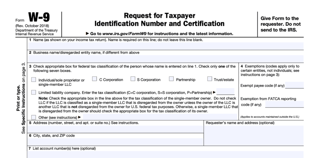 Form W9 for 2025 Instructions and PDF download OnPay